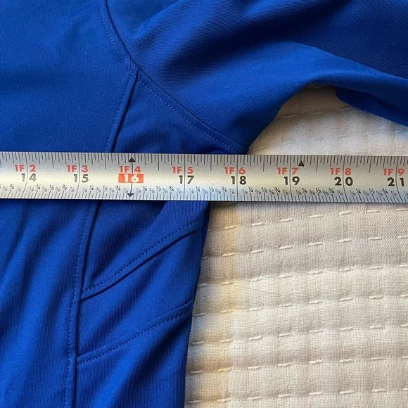 Under Armour Women's Vibrant Blue Athletic Jacket - Picture 6 of 9